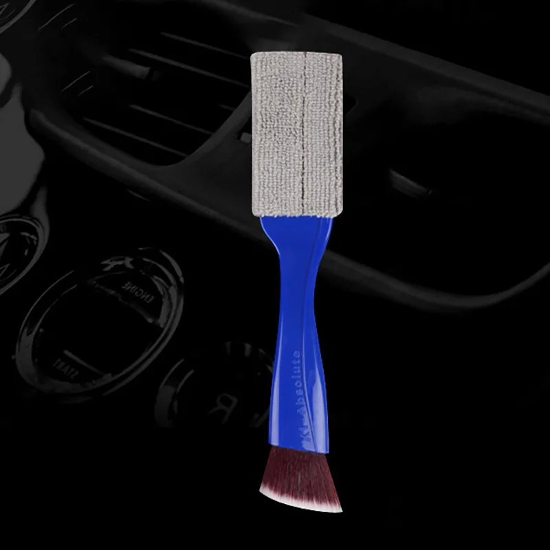 

Multi-Function Cleaning Brush Double Side Interior Car Wash Tools For Air Conditioning Panel Gap Dusting Remove Cleaning Brushes