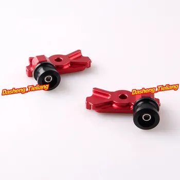 

CNC Aluminum Alloy Swingarm Spools Adapters For Kawasaki Ninja 250R 300R Red, High Quality Motorcycle Parts
