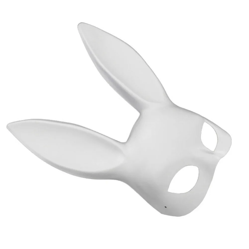 Hot Women Girl Sexy Rabbit Ears Mask Cute Bunny Long Ears Bondage Mask Halloween Masquerade Party KTV Cosplay Costume Props  (18)