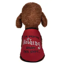 Pet доступная рубашка собака кошка жилет для животных ничего Стиля Летняя дышащая одежда для отдыха для домашних животных#19628