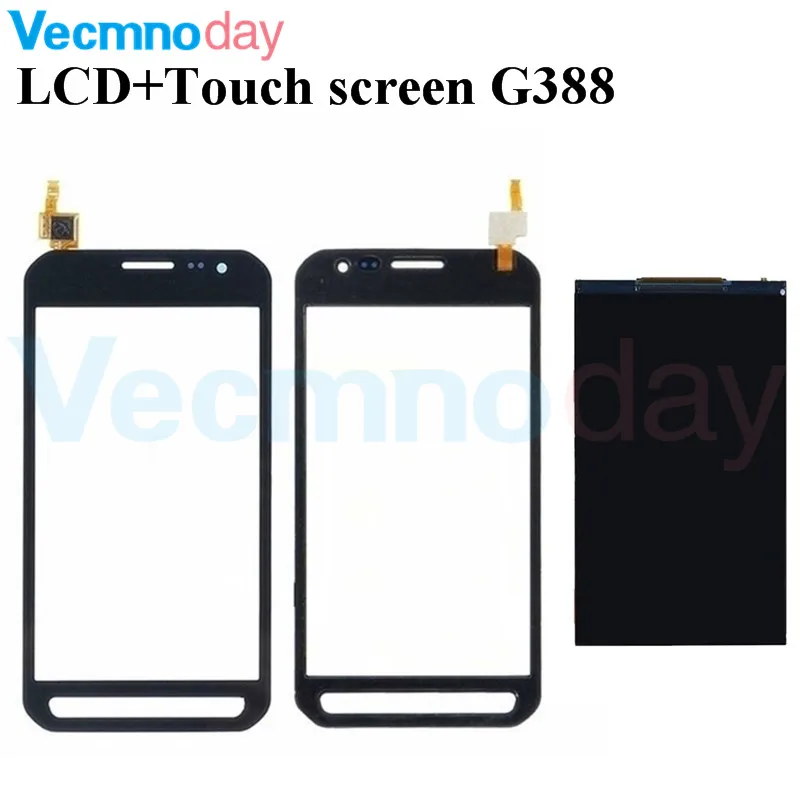 

Vecmnoday Original For Samsung Galaxy Xcover 3 SM-G388F G388 G388F LCD Display + Touch Screen Digitizer Sensor Replacement Parts