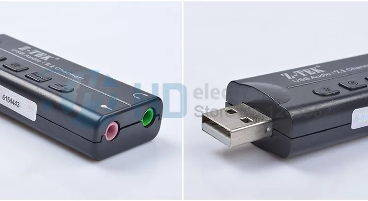 USB2.0 Звуковая карта 7.1 5.1 2.1 стерео аудио кодирования ze383a эхо