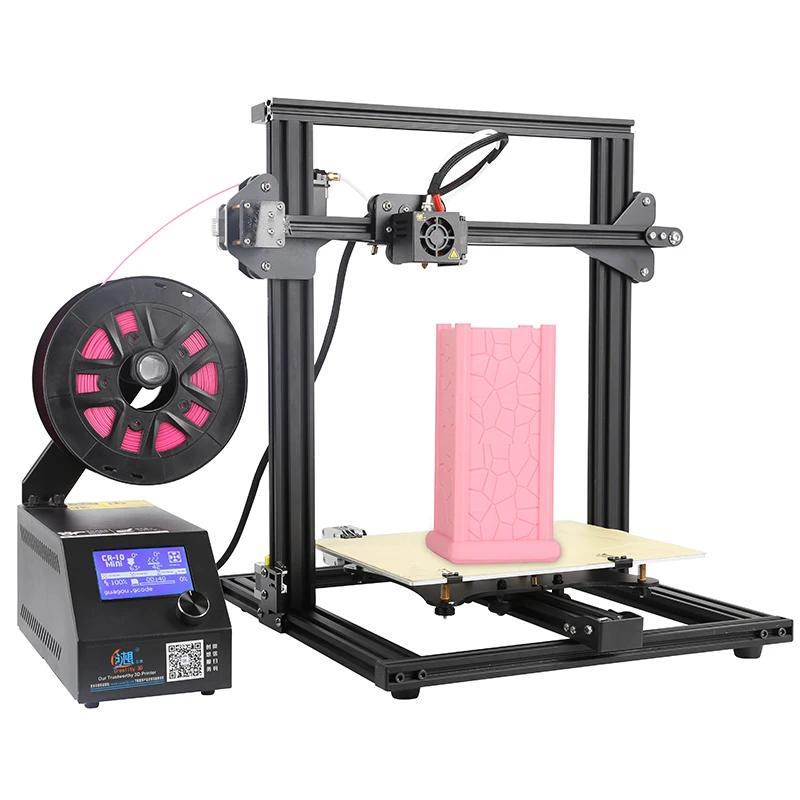CR 10 мини 3D принтер DIY Набор легко собрать продолжение печати сбоя питания большой