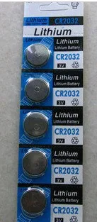 Бесплатная доставка 10 шт./лот 3 в CR2032 литиевая Кнопка батарея монета|coin cell|button
