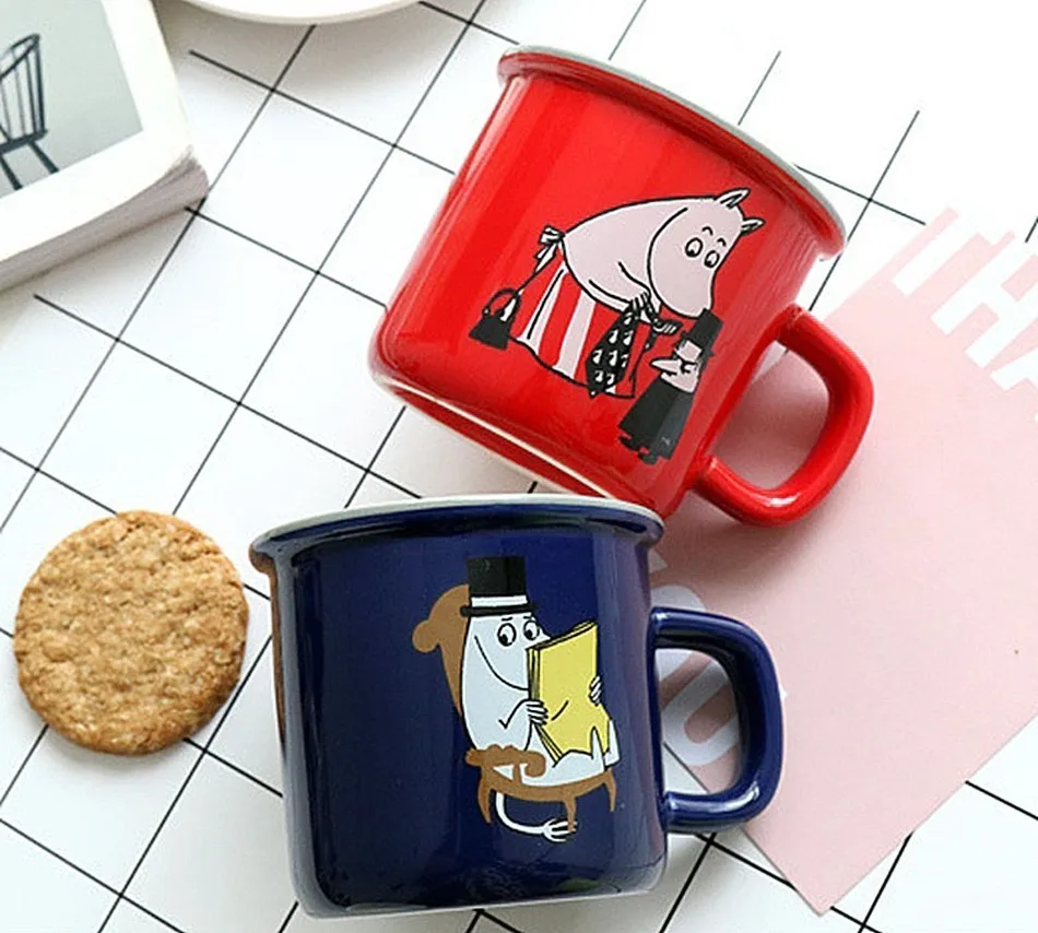 9 видов стилей Moomin Caneca маленький мой прекрасный подарок кофейные чашки молоко вода завтрак Copo чай милый мультфильм сладкий Любовь чай чашка кружка для путешествий