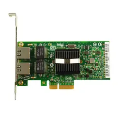 10/100/1000 Мбит/с 2-Порты PCIe Gigabit Ethernet карты для pro/1000 EXPI9402PT