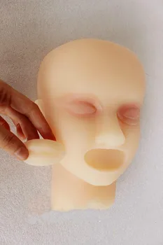 

Simulation Skin Double Eyelid Surgery Training Model Ophthalmology Cosmetic Surgery Double Eyelid Suture Practice Head Mold