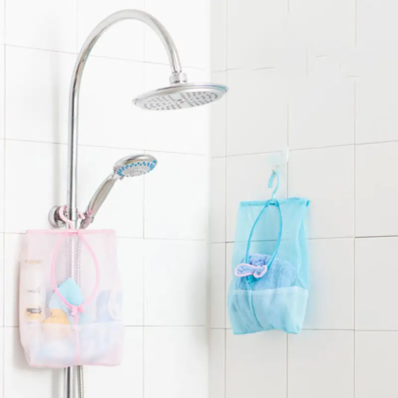 

Hanging Mesh Storage Bag Clothes Toy Organizer Laundry Hook Underwear Kitchen Bathroom Indoor Outdoor Dry Practical Pouch
