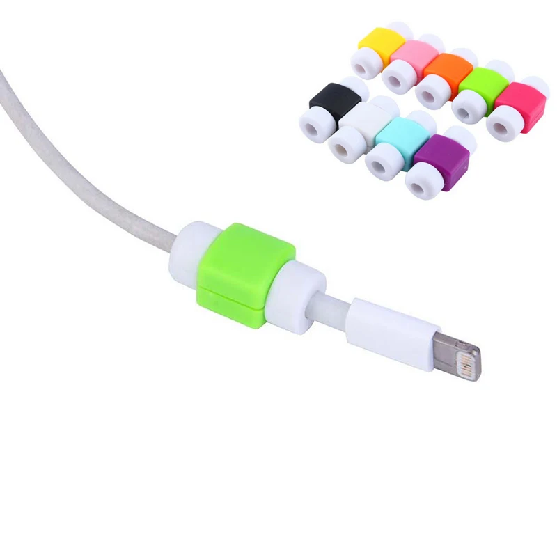 5Pcs Lots for Apple USB Charger Cable Saver Protector Mini Use for font b iPhone b