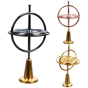 

Classic Metal Gyroscope Gyro Pressure Relieve Speed Balance Educational Toy