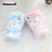 Фланелевое Одеяло с единорогом, фантазийные животные, детское дорожное одеяло-единорога, розовое/синее, подарок на день рождения для мальчиков и девочек, 80*100 см