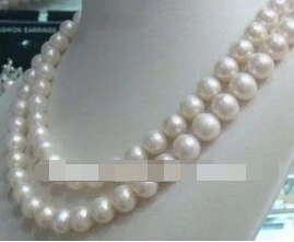 yan 8-9mm White Akoya Cultured Pearl Necklace 34&quotINCH | Украшения и аксессуары