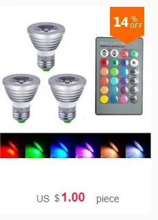 GU10 Светодиодный светильник E27 E14 110V 220V RGB прожектор лампада MR16 12V Светодиодный свет Рождество Bombillas с 24 клавишами дистанционного управления 16 цветов
