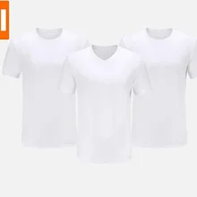 Xiaomi Cottonsmith Мужская машинная моющаяся футболка с переводными картинками влагопоглощающая быстросохнущая дышащая белая мужская толстовка с коротким рукавом