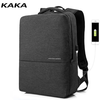 

KAKA backpack men's backpack male school bag schoolbag travel pack sports bag pack USB charging anti theft 2019 new backpacks