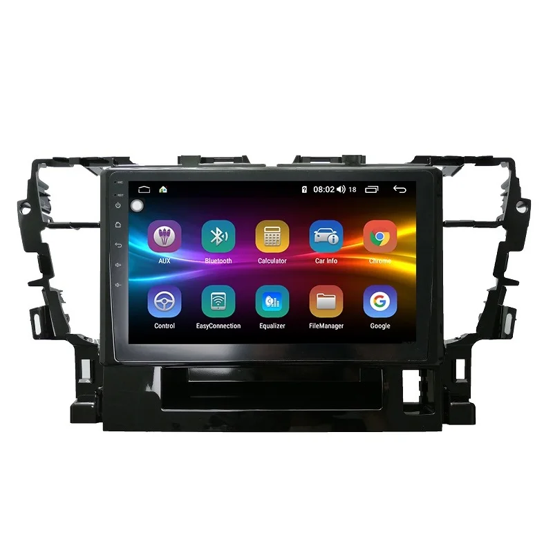 Best Android 9.0 8-core for 2015 TOYOTA Vellfire car radio with GPS navigation BT support SWC mirror 4G internet,ToyotaAndroid 6