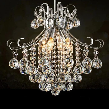 

Modern Luxury LED Crystal Chandelier Restaurants Bedroom Crystal Lamp Fashion Creative Living Room Lamp Aisle Crystal Light