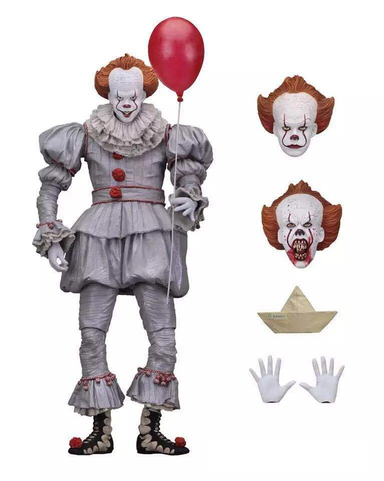 

NECA Stephen King's "It" 2017 Ultimate Pennywise PVC Action Figures Collectible Model Toy with Box