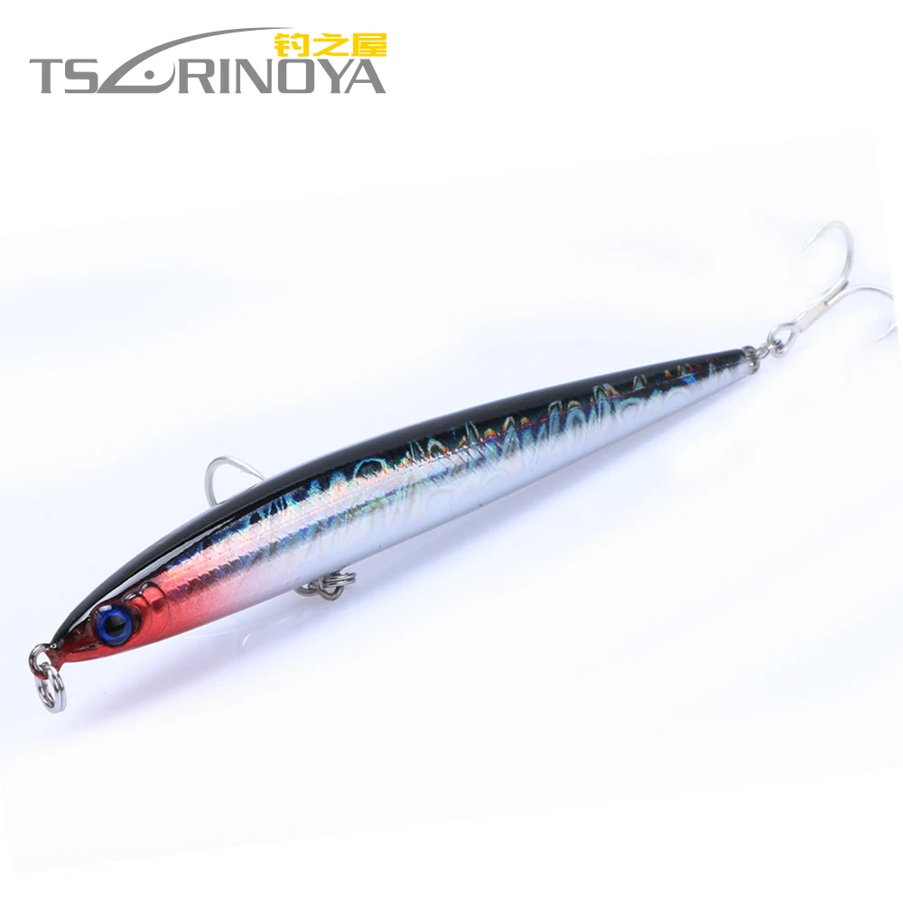 Trulinoya DW23 Sinking Pencil Style Plastic Hard Lures Fishing Lures  Artificial Bait 125mm 28g 1pcs