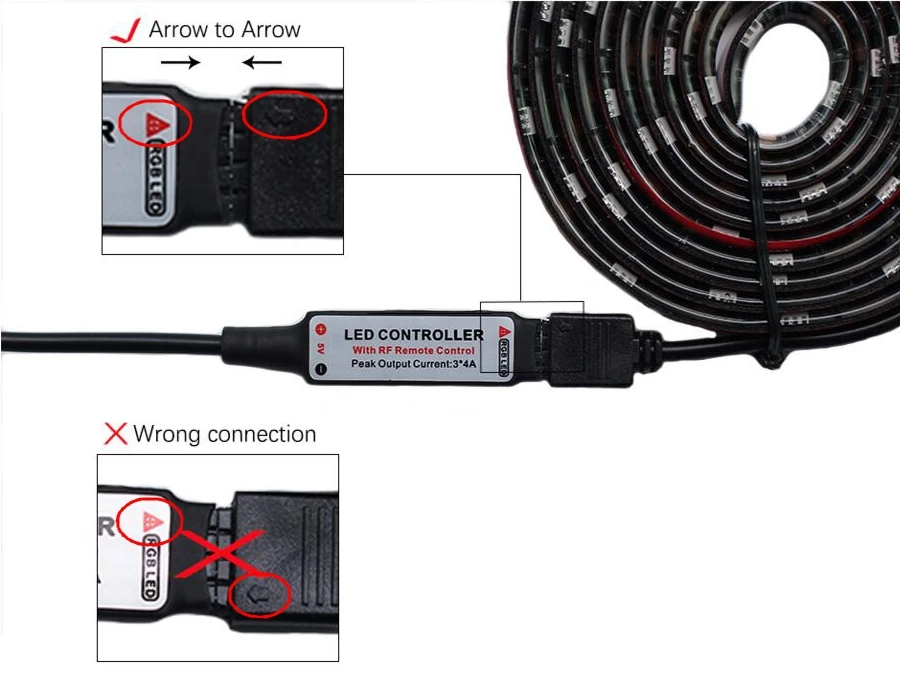 Светодиодная лента светильник USB 2835SMD DC5V гибкий светодиодный светильник лента RGB 0,5 м 1 м 2 м 3 м 4 м 5 м ТВ Настольный экран задний светильник Диодная лента