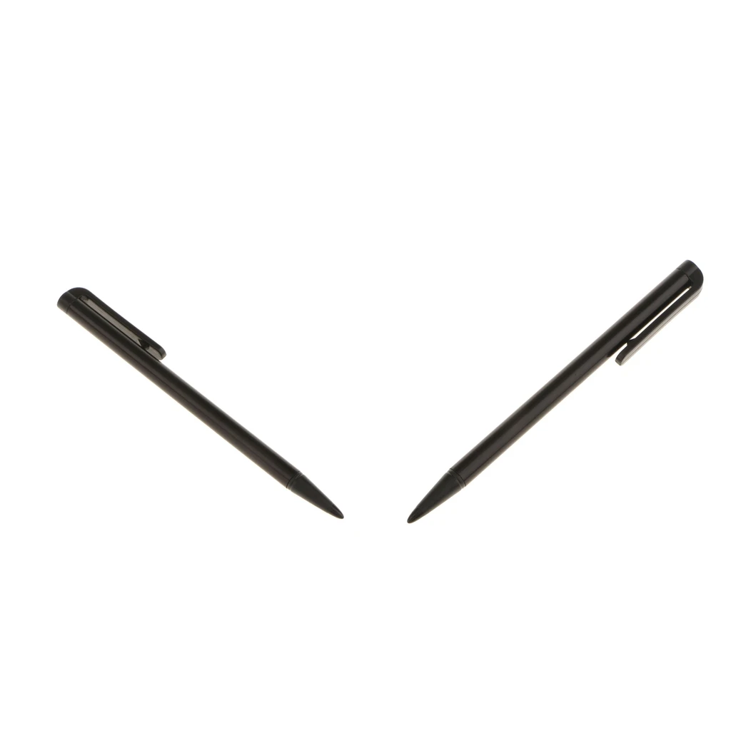 

2Pcs Resistance Pens for New Nintendo 3DS PDA Touch Stylus Pens black
