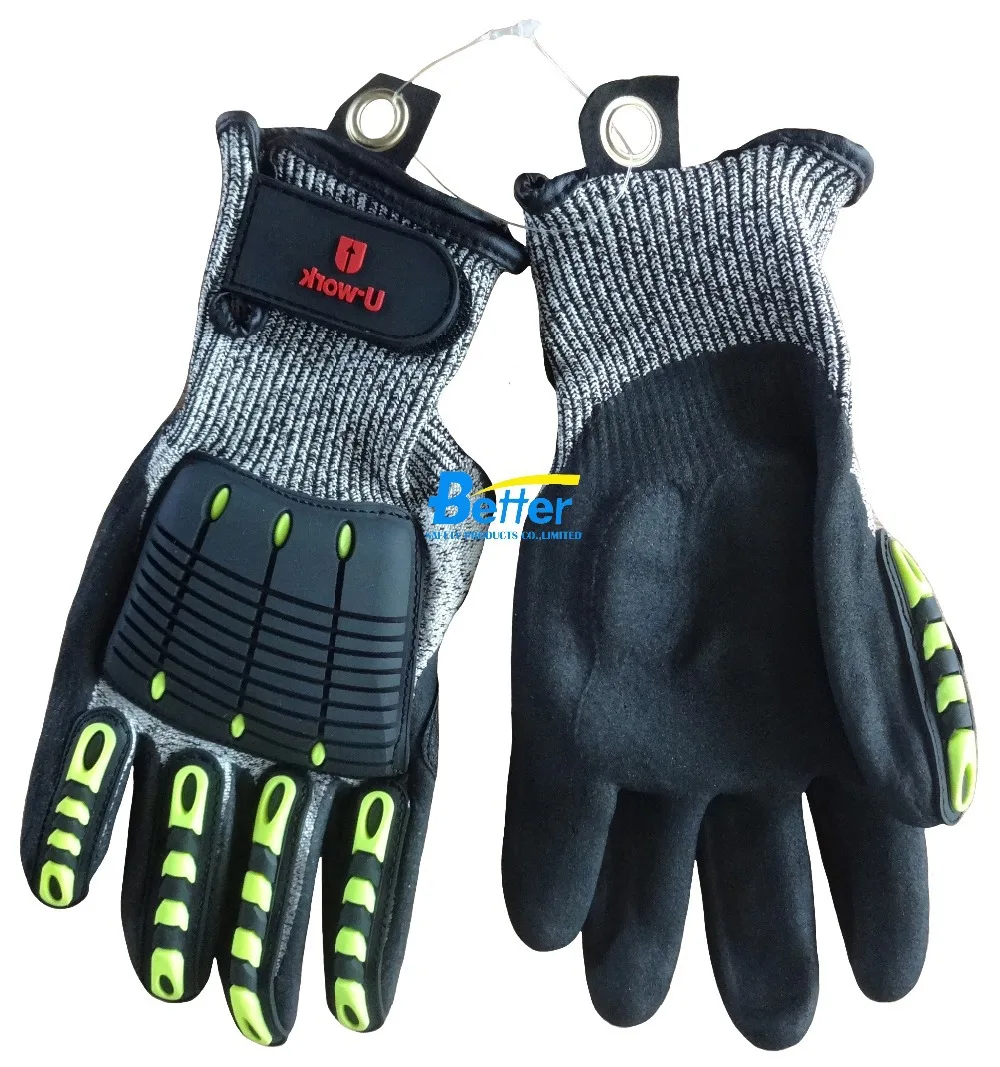 Anti Vibration Safety Glove Shock Absorbing Working Glove Vibrastop