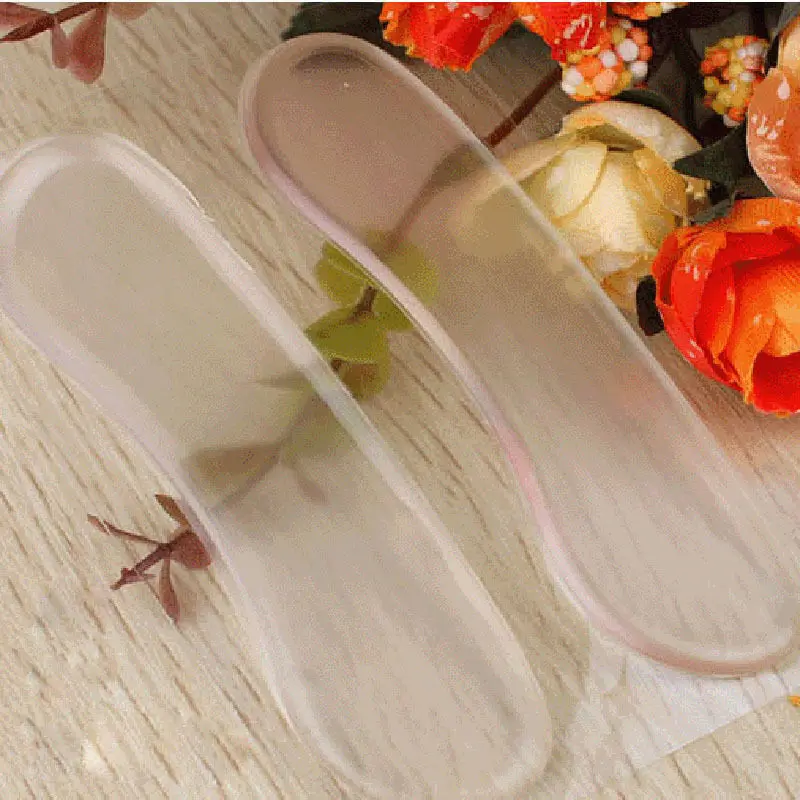 1 пара Женские силиконовые гелевые стельки для обуви на заднем Каблуке Протектор вкладыш для стопы колодки обувь колодки