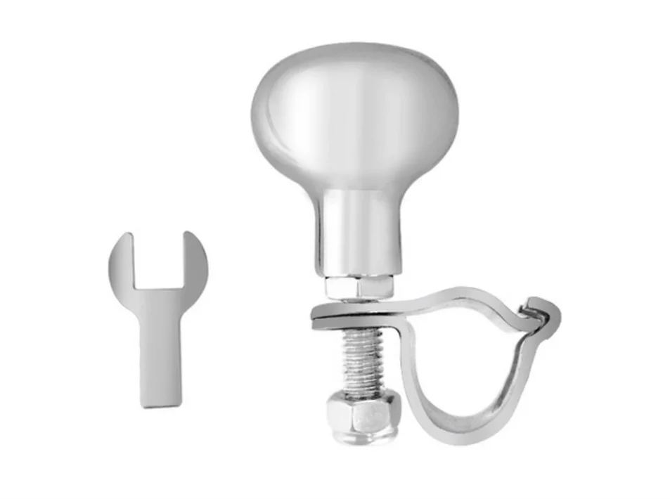 Marine Boat 316SS Steering Wheel Power Handle Ball Grip Knob Hand