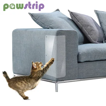 

2Pcs/set Couch Cat Scratch Guards Mat Scraper Pet Cat Scratching Claw Post Furniture Paw Protector Pad Cat Toy For Leather Chair