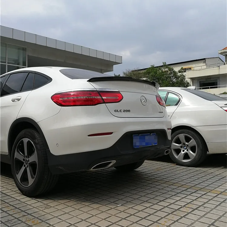 Для Benz glc coupe спойлер- Высококачественный ABS Материал заднее крыло автомобиля праймер цвет задний спойлер