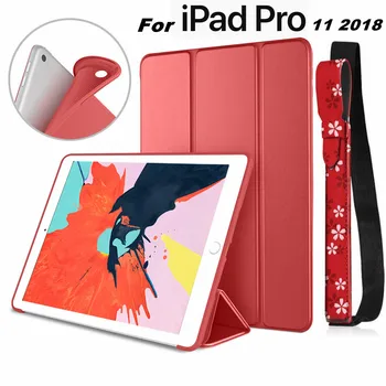 

for iPad Pro 11 Case Smart Cover Trifold Stand Soft Back Cover for ipad pro 11 2018 A1979 A1980 A1934 A2013 Auto Sleep/Wake