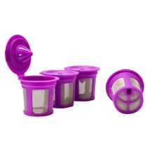 4 шт многоразовые из нержавеющей сетки одной чашки кофе фильтр K-фильтр кофейный чашки капсула dolcegusto Keukenhulpjes кофе капсулы