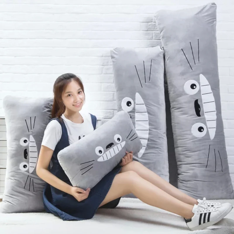 

Japan Totoro comfortable soft plush toy pillow cute sleep pillow toys.Kawaii pillow.