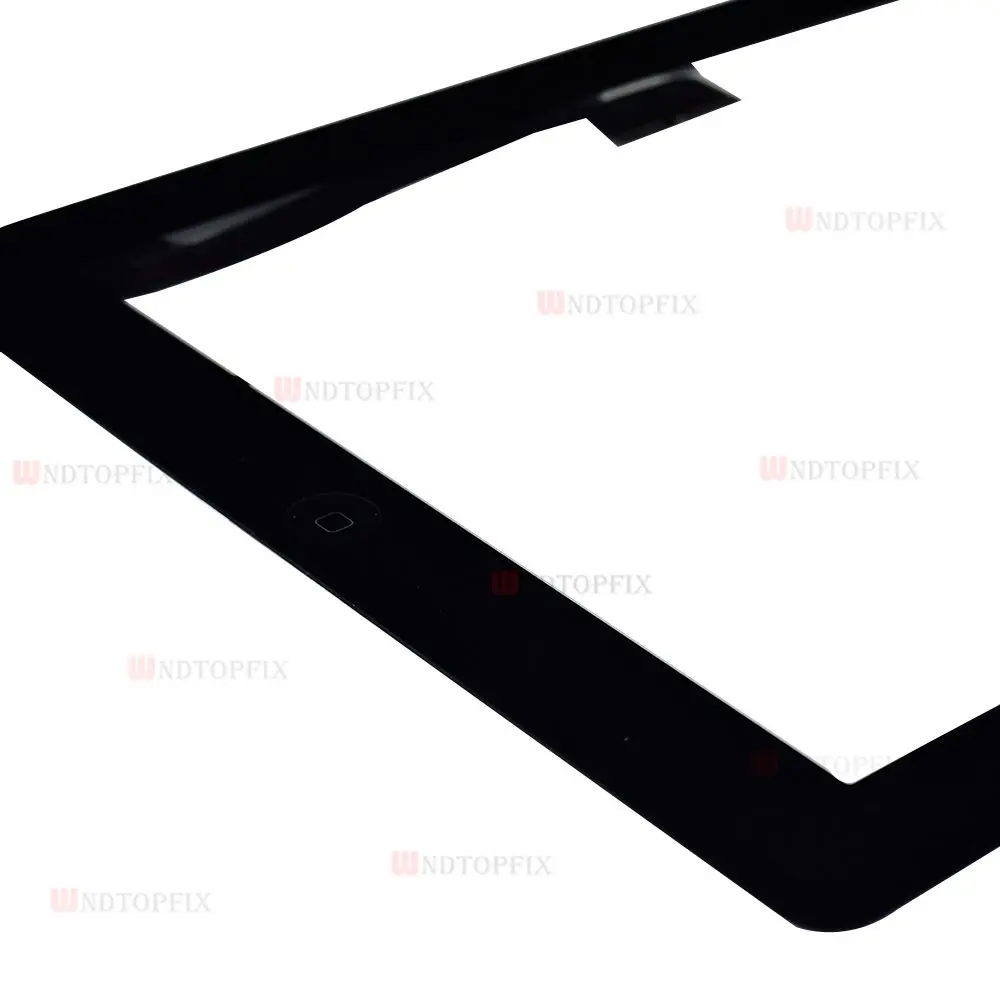 1 шт. для iPad 4 сенсорный экран 4th Gen A1458 A1459 A1460 9," lcd сенсорный экран Внешний цифрователь запасная Передняя стеклянная панель