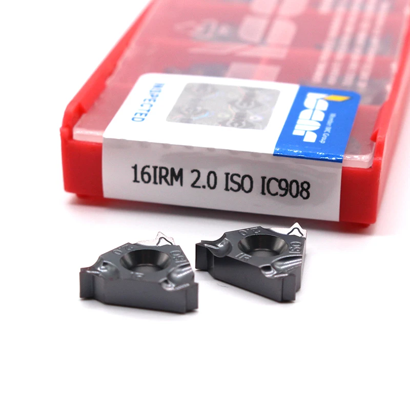

ISCAR 16IR 1.0 ISO 1.25 1.5 1.75 2.0 2.5 3.0 22IR 3.5 4.0 4.5 5.0 Thread turning tools Tungsten Carbide Insert Lathe Tool