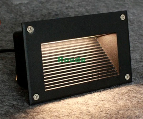160110mm Recessed Led Floor Lights 3w 5w Stair Lighting Step Light Waterproof Outdoor Wall 110130lmw Smd5730