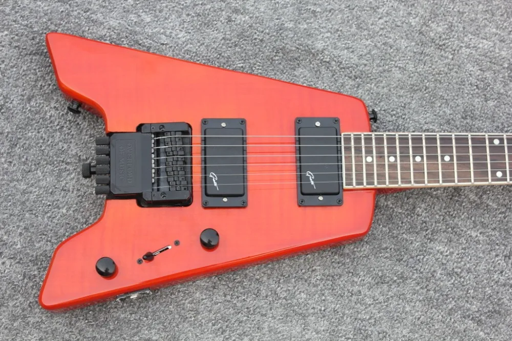 Новинка+ фабрика+ 6 струн Strandberg безголовая электрогитара orange floyd tremolo безголовая гитара гитара