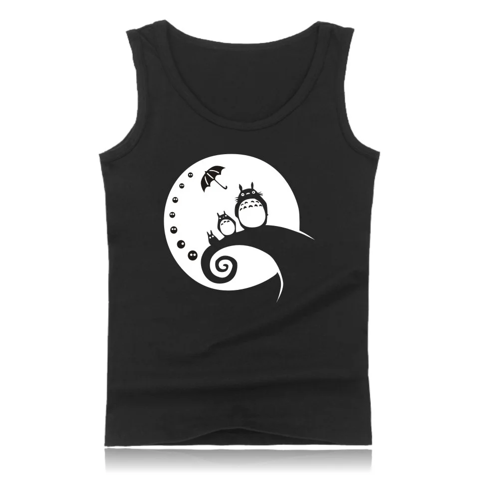 My Neighbor Totoro Tank Top Cotton Summer Style Kawai Cartoon Vest