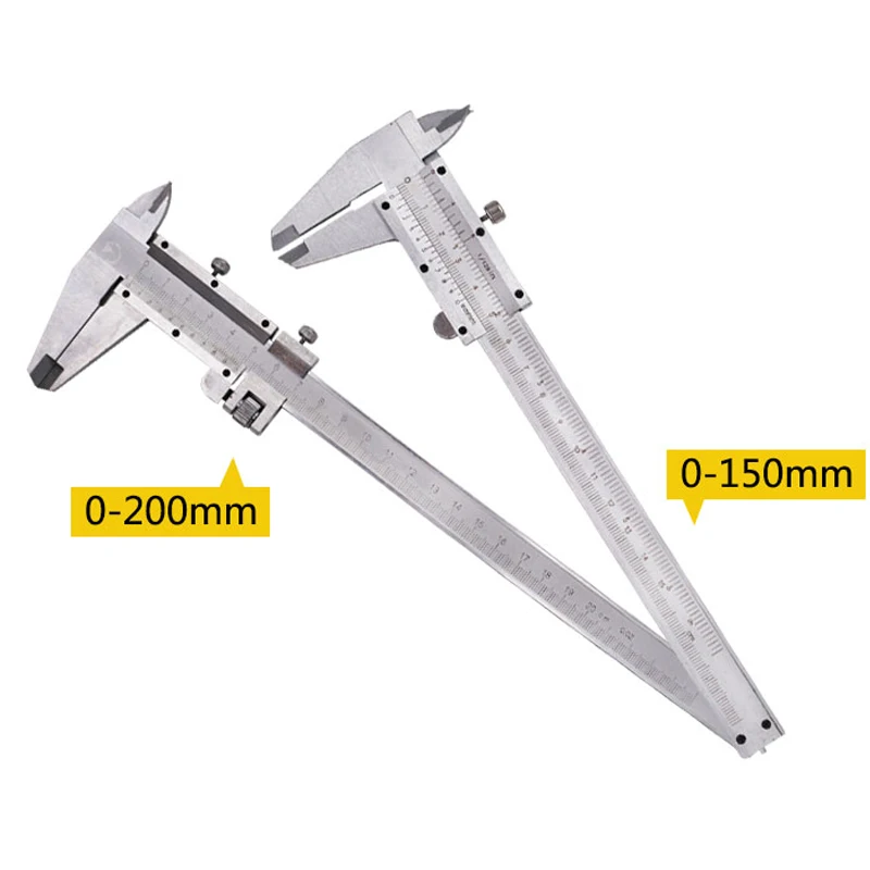 Vernier Caliper High Carbon Steel Calipers Metric/Inch Micrometer Gauge