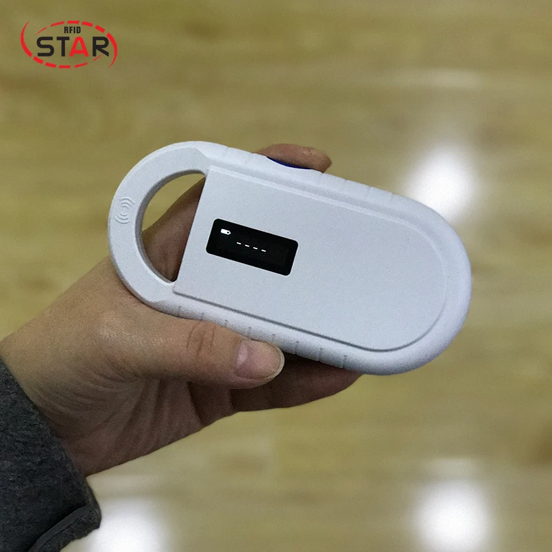

ISO11785/84 FDX-B Pet Microchip Scanner, Animal Chip RFID Tag Reader dog reader Low Frequency Handheld RFID Reader
