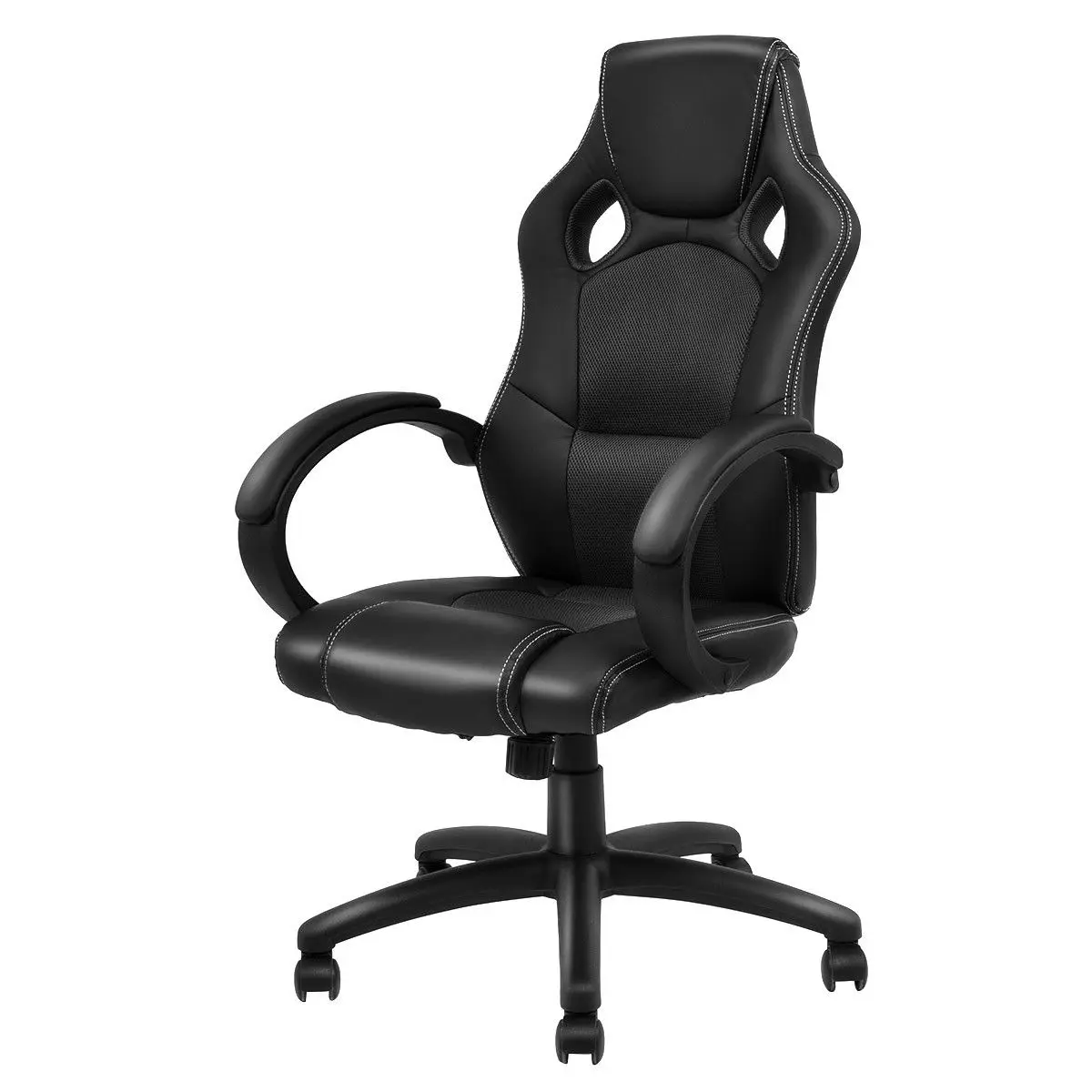  Giantex Gaming Chair High Back Racing Chair Bucket Seat Office Desk Swivel Executive Armchair Moder
