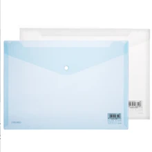 Для кулинарно-деликатесной продукции 10-PACK A4 Сумка для документов прозрачные офисные школьные бумага для хранения вещей(синий или белый цвет выбирается в случайном порядке