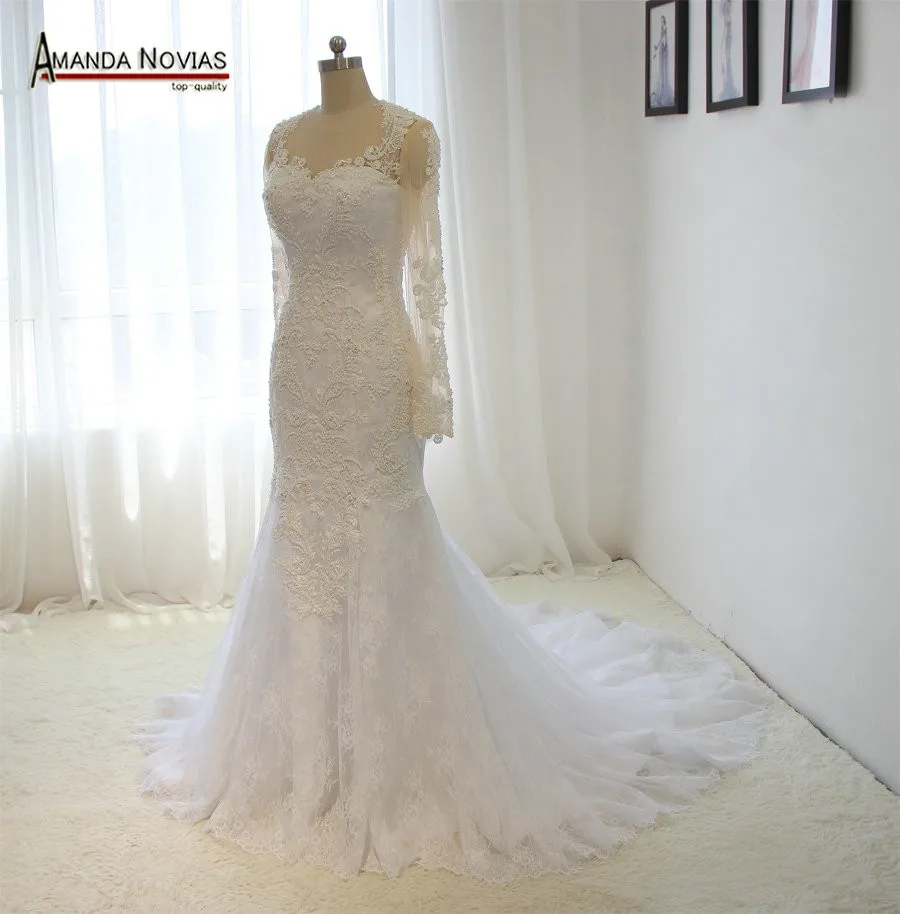 Свадебное платье vestido noiva горячая Распродажа Amanda Novias реальные фотографии свадебное платье es