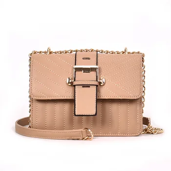 

Fashion Chain Leather Women designer Shoulder Bags Solid Lock Messenger Crossbody Bag Small Ladies Handbags bolsa feminina