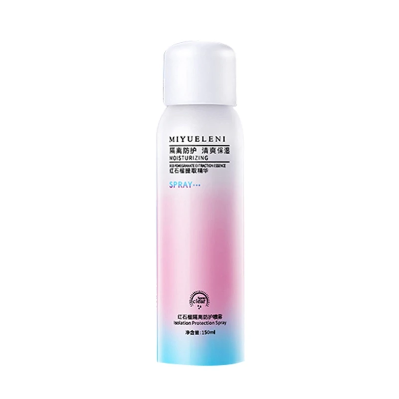 

Professional 150ml Skin Protection Pomegranate Whitening Face Body Sunblock Anti-aging Sunscreen Spray Skin Care