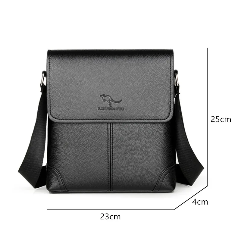 Men Tote Bags PU Leather Famous Brand New Fashion Men Messenger Bag Male Cross Body Shoulder Business Bags For Men