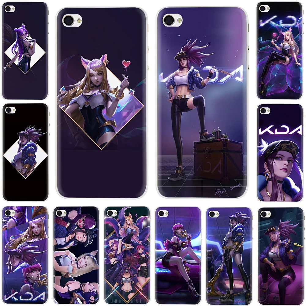 Твердый чехол для телефона League of Legends kda kaisa iPhone 5 5S SE 2020 6 6s 7 8 plus X XR XS 11 Pro Max|Бамперы| |