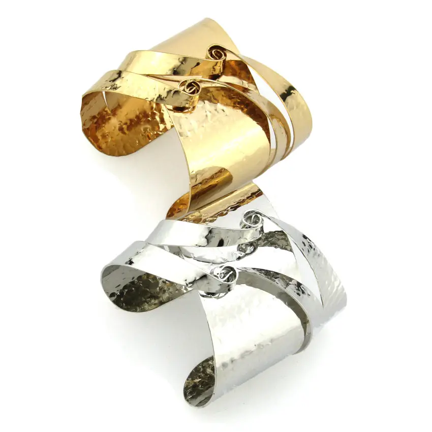 MAINILAI Fashion Woman Accessories Unique Charm Alloy Opened Cuff Bracelets& Bangles Statement Jewelry Pulseiras BL488