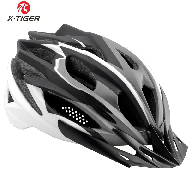 X-TIGER ультралегкий велосипедный шлем EPS+ PC чехол MTB велосипедный шлем цельная форма велосипедный горный велосипедный шлем для мужчин и женщин - Цвет: X-TK-0502