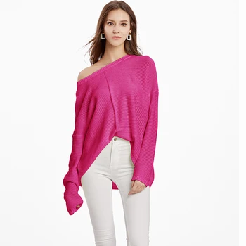 

Vintage Knitted Drop Shoulder Mustard Sweater for Women Cute Ladies Cosy Loose Knit Rose Pink Pullover Jumper Oversized